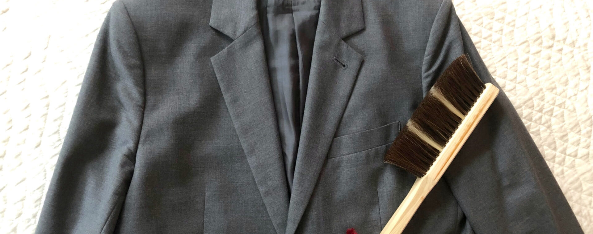 スーツ、ブラシ